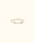Micro pearl ring