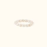 Micro pearl ring
