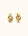 Daily knot earrings