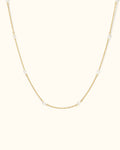 Everyday pearl necklace