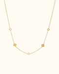 Multi clover necklace