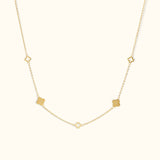 Multi clover necklace