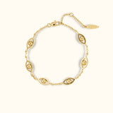 Evil eye bracelet