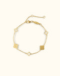 Multi clover bracelet