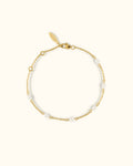 Everyday pearl bracelet