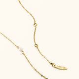 Everyday pearl necklace