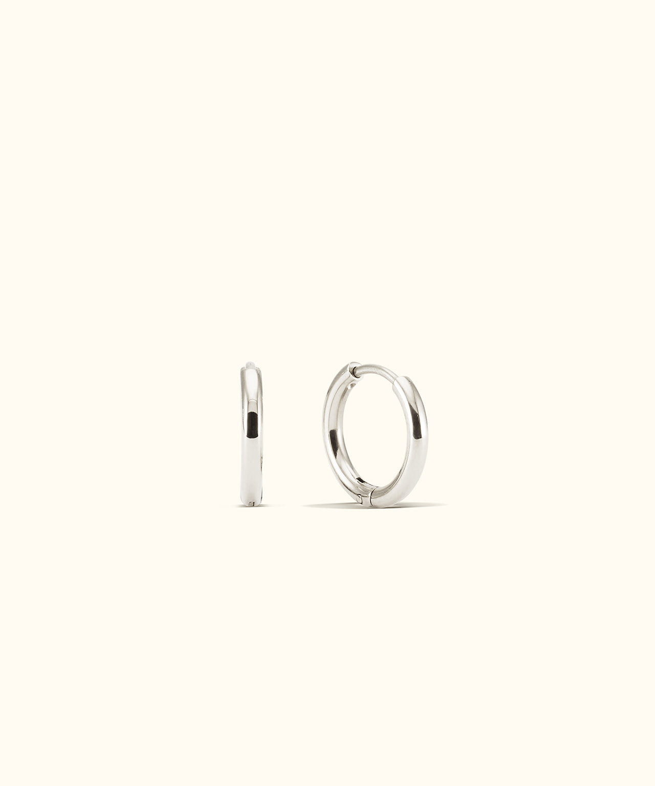 Classic hoop earrings