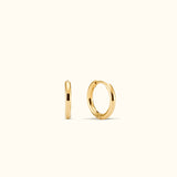 Classic hoop earrings