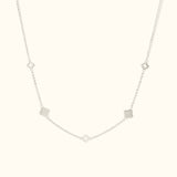 Multi clover necklace