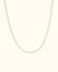 Micro pearl necklace