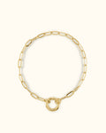 Fine link bracelet