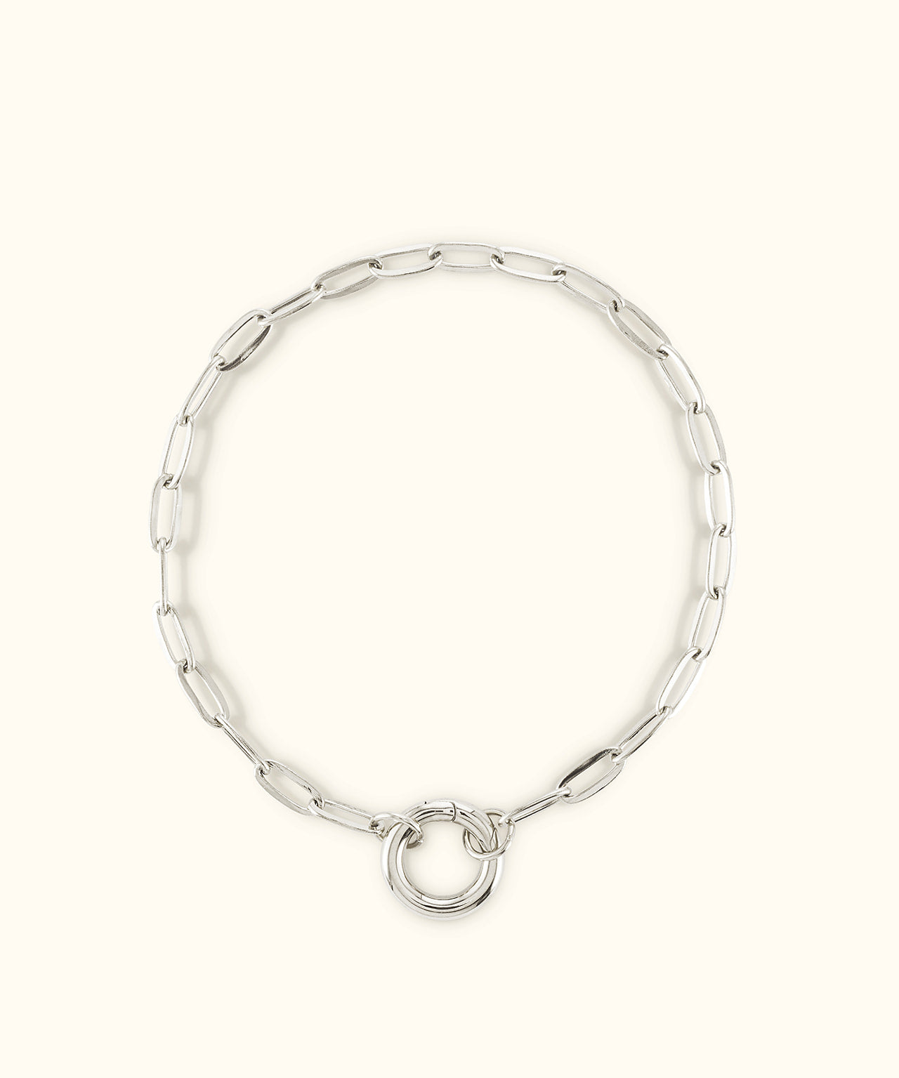Fine link bracelet