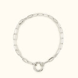 Fine link bracelet