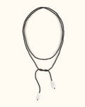 Pearl wrap necklace