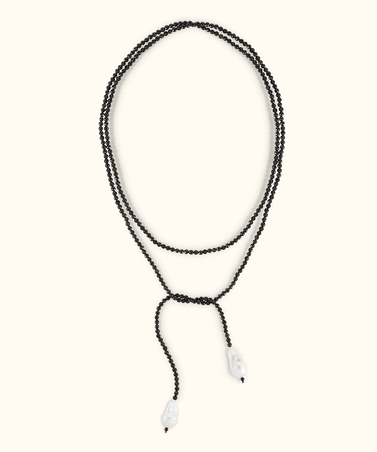 Pearl wrap necklace