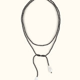 Pearl wrap necklace