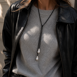 Pearl wrap necklace