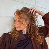 Lora Earrings Brown