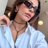 Lora Earrings Brown