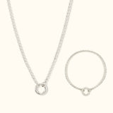 Daily rolo set silver