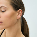 Round bezel studs
