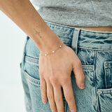 Everyday pearl bracelet