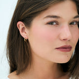 Classic hoop earrings