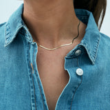 Soft snake set gold