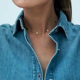 Multi clover necklace