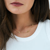 Evil eye necklace